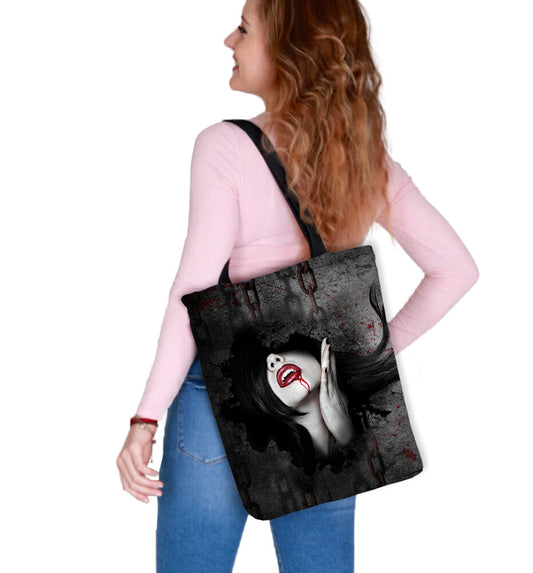 Canvas Cordura Olkalaukku/Ostoskassi - Alice - Sunny Line Bertoni