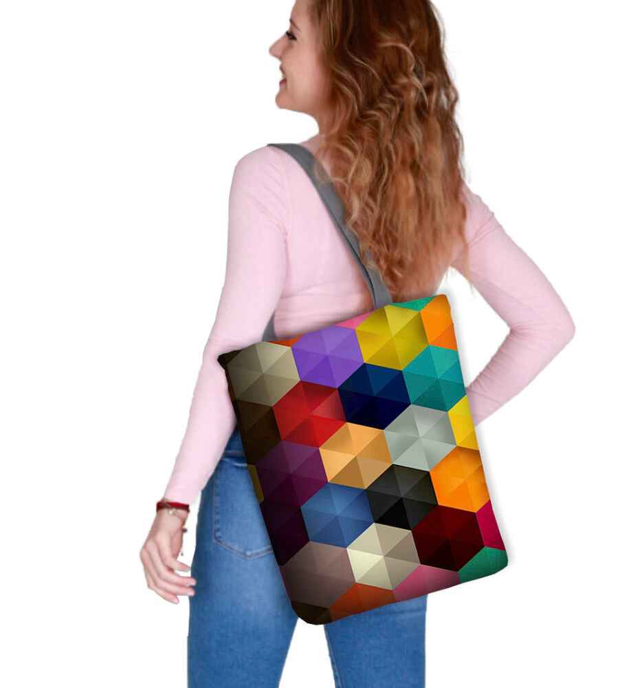 Factor Shoulder Bag In Canvas Sunny Line Bertoni