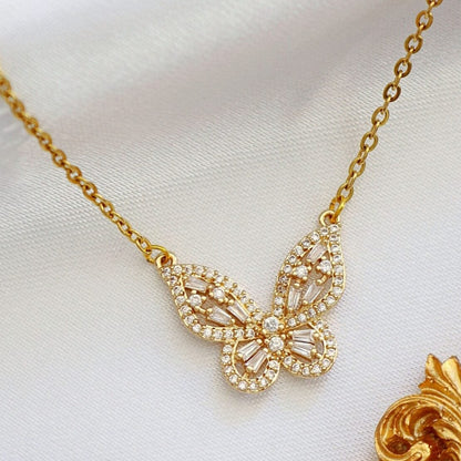 24-Karaatin Perhosriipuskaulakoru Divine Dulcet