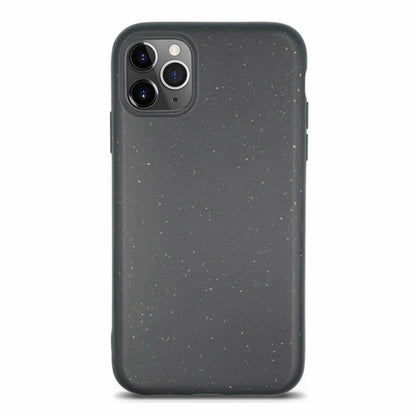Wheat Seed Biodegradable Phone Case for iPhone - Black