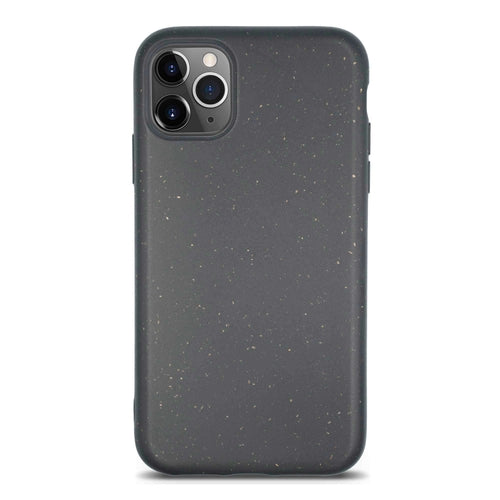 Wheat Seed Biodegradable Phone Case for iPhone - Black
