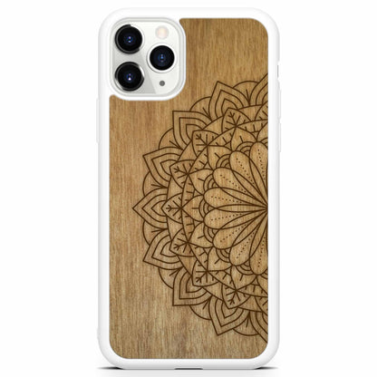 Tanganyikapuu Puhelimen Suojakuori - Mandala MMore - Wood Collection