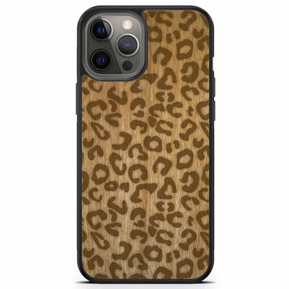 Tanganyika Wood Phone Cover - Cheetah Pattern - Wood Collection