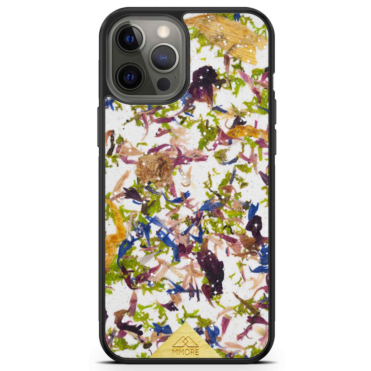 Orgaaninen Puhelimen Suojakuori Swarovski Kristalleilla - Crystal Meadow MMore