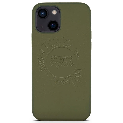 Don't Panic It's Organic - Biodegradable iPhone Case - Eight Colors