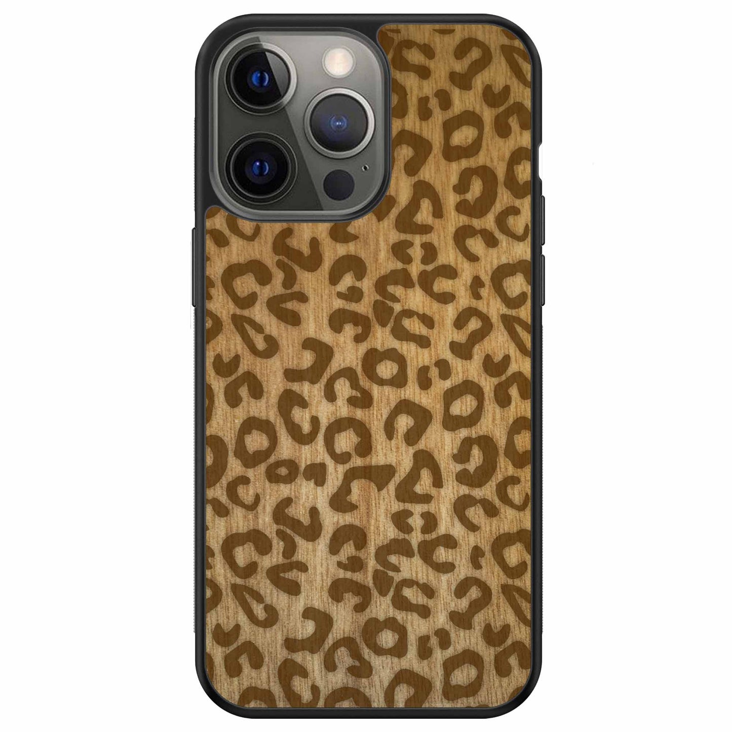 Tanganyika Wood Phone Cover - Cheetah Pattern - Wood Collection
