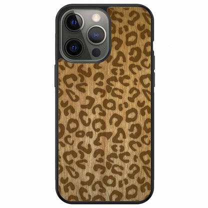Tanganyika Wood Phone Cover - Cheetah Pattern - Wood Collection