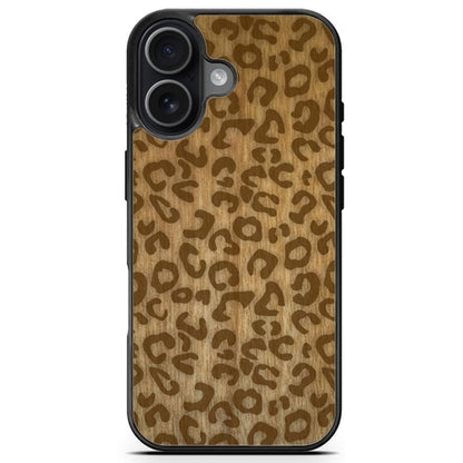 Tanganyika Wood Phone Cover - Cheetah Pattern - Wood Collection