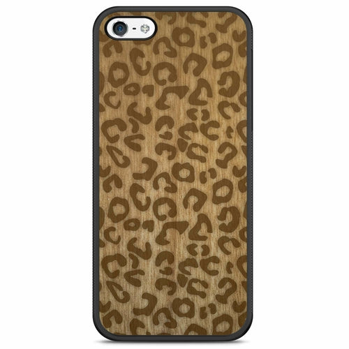 Tanganyika Wood Phone Cover - Cheetah Pattern - Wood Collection