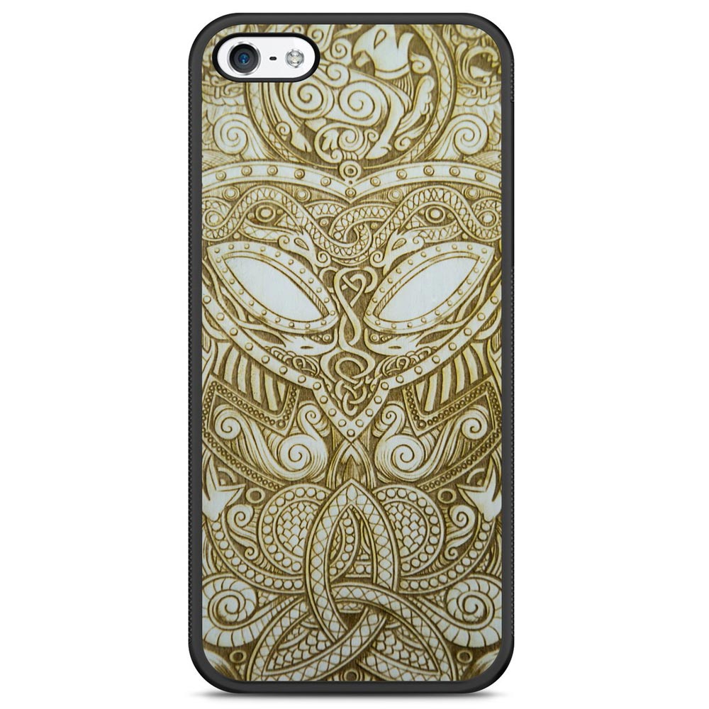 Tulppaanipuinen Puhelimen Suojakuori - Viking MMore - Wood Collection