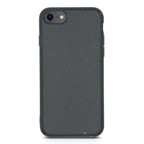Wheat Seed Biodegradable Phone Case for iPhone - Black