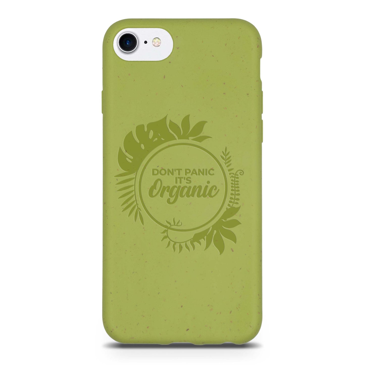 Don't Panic It's Organic - Biodegradable iPhone Case - Eight Colors