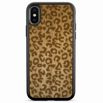 Tanganyika Wood Phone Cover - Cheetah Pattern - Wood Collection