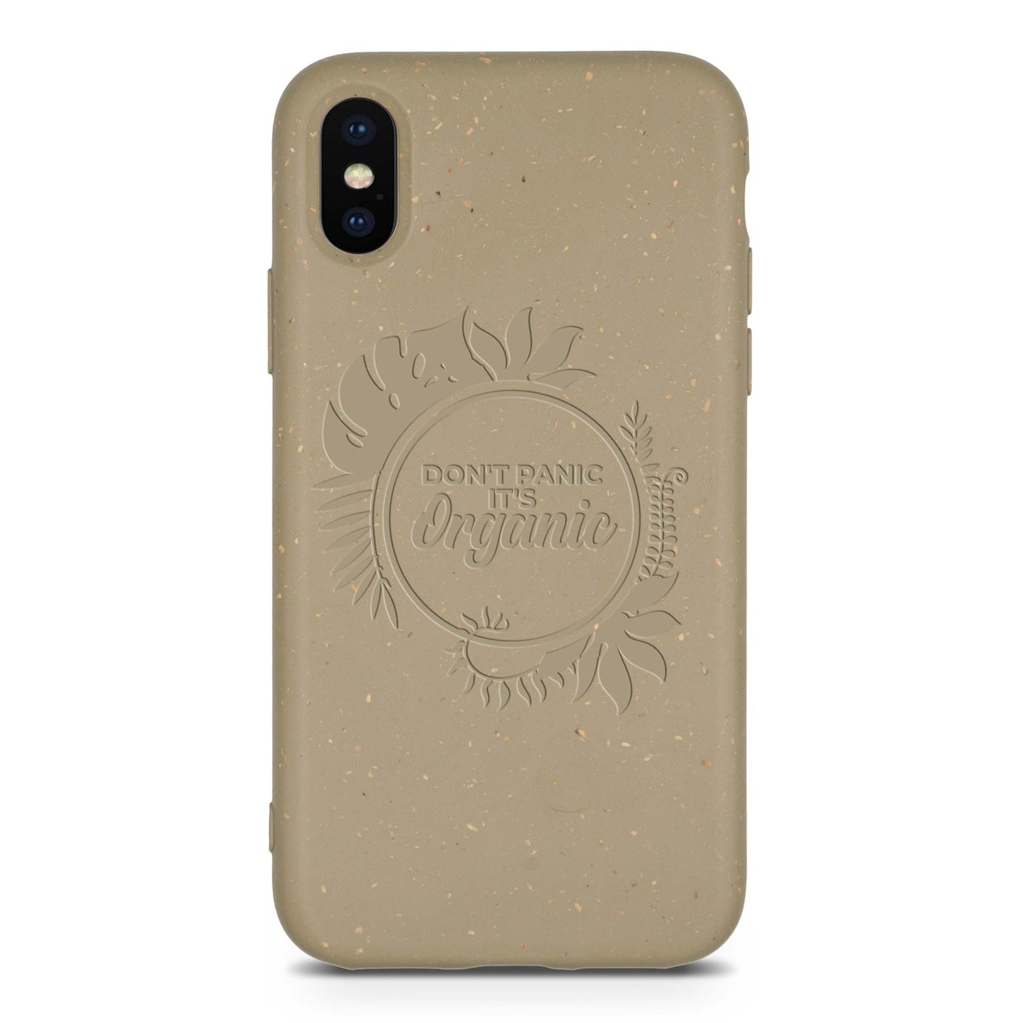 Don't Panic It's Organic - Biodegradable iPhone Case - Eight Colors