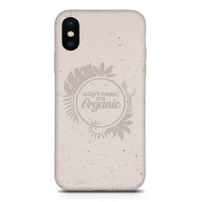 Don't Panic It's Organic - Biodegradable iPhone Case - Eight Colors