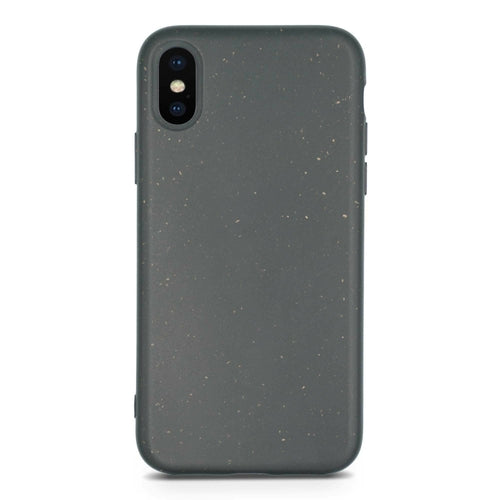 Wheat Seed Biodegradable Phone Case for iPhone - Black